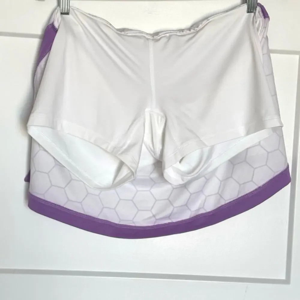 NWT Nike Dri-FIT Advantage Women's Printed Tennis Skort Skirt Size L